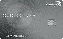 Capital One Quicksilver Student Cash Rewards Credit Card